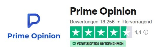 Prime Opinion Trustpilot-Bewertungen