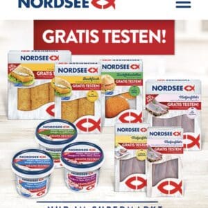 Nordsee Produkt aus dem Kühlregal gratis testen! 🐟😀