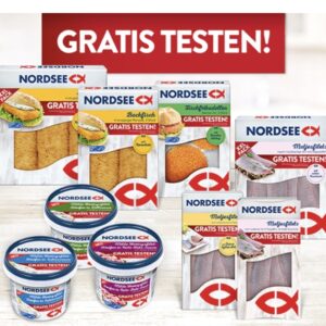 Nordsee Produkt aus dem Kühlregal gratis testen! 🐟😀