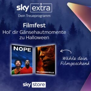 Gratis Film für Sky-Kunden: "Halloween Kills" oder "Nope"