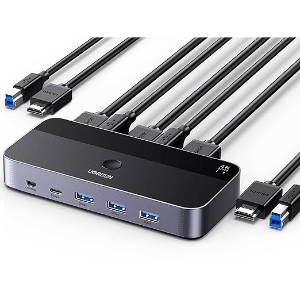 UGREEN HDMI 2.0 KVM Switch für 37,45 €