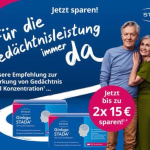 STADA Ginkgo Filmtabletten - bis zu 15€ Cashback