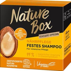 Nature Box Festes Shampoo mit Argan Öl für 1,29€ (statt 3,99€)