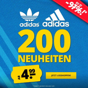 😮 adidas Neuheiten bei SportSpar – ab 4,99€