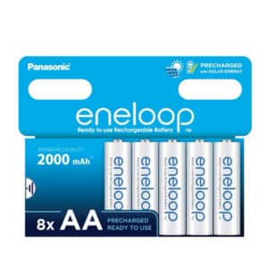 eneloop, AA/Mignon NI-MH Akku, 8er-Pack, Kapazität mit min. 2000 mAh, Ready-to-Use NI-MH Akkus für 17,89€