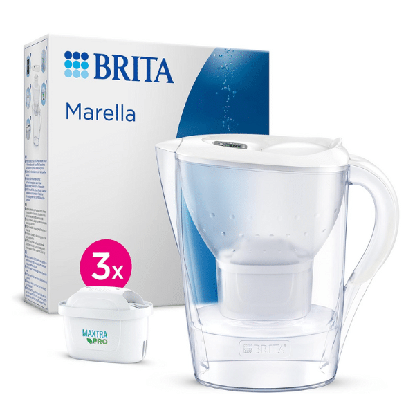 BRITA Wasserfilter Marella 2,4 l inkl. 3x Maxtra Pro All-in-1-Wasserfilter für 24,30€ (statt 33€)