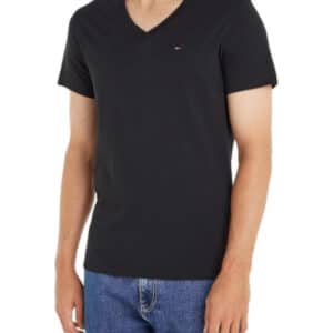 Tommy Jeans Herren T-Shirt in schwarz ,weiß und blau für 15,26€(statt 24,48€)