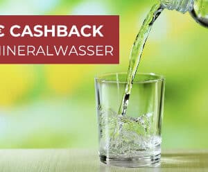 0,50€ Cashback auf ein Sixpack Mineralwasser bei Scondoo