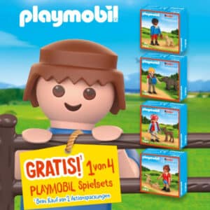 Playmobil-Set GRATIS bei Kauf von 2x kinder Schokolade 🤩