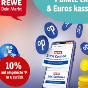 10% zurück bei REWE durch Punkteeinlösung Payback!