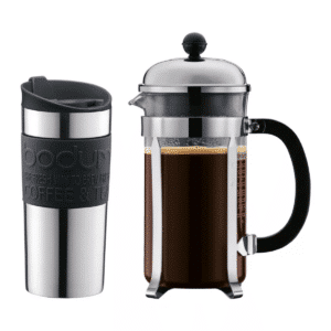 Bodum Chambord 1,0 l und Bodum Travel Mug 0,35 l - Segmüller Filiale