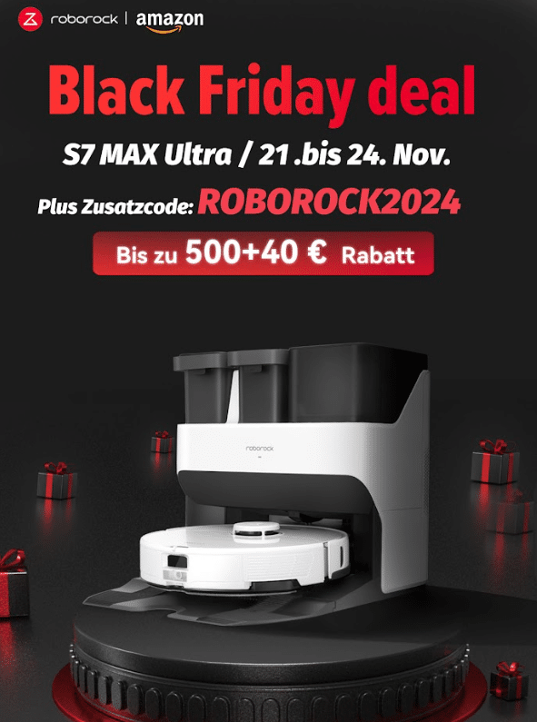 [Amazon Black Friday] Roborock S7 Max Ultra Saugroboter