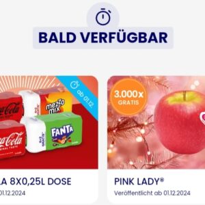 Vorankündigung: Aldi Testerclub Pink Lady Apfel &amp; Coca-Cola Dose gratis testen (nur Aldi Süd)