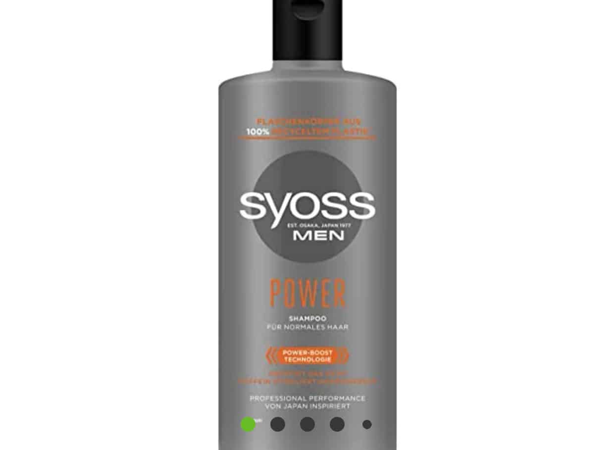 Syoss Shampoo Men Power mit Koffein 440ml für 1,64€ (statt 2,65€)