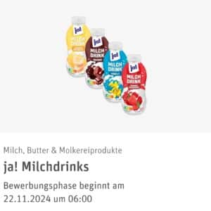 Rewe 😊 Produkttest: ja! Milchdrinks