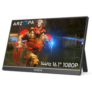 ARZOPA 16,1" 144 Hz tragbarer Gamingmonitor für 83,39€ (statt 170€)