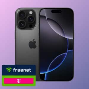 🔥 Apple iPhone 16 Pro (128GB) für 199€ + 60GB 5G Allnet für 39,99€/Monat + 50€ Wechselbonus (freenet Telekom Allnet)