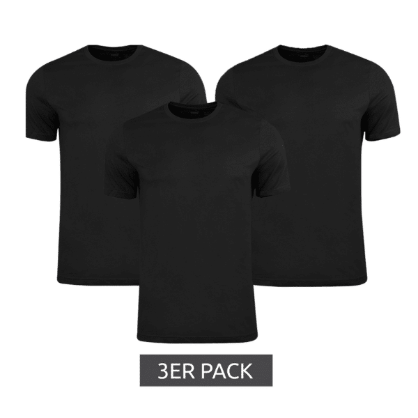 Thumbnail Puma T-Shirt 3er-Set in Schwarz (in S, M &amp; L) für 20,99€ inkl. Versand 👕 7€ pro Shirt 👉 Besser: 6 Stück für 30€ versandkostenfrei