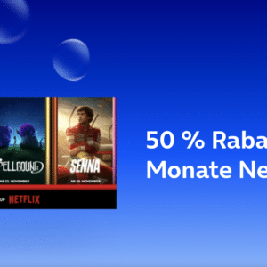 Netflix 2,50€/Monat für o2 Priority Kunden