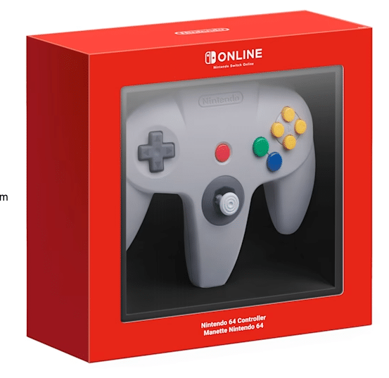 Thumbnail 🎮 N64-Controller kompatibel mit Nintendo Switch für 34,99€ (statt 49,99€)