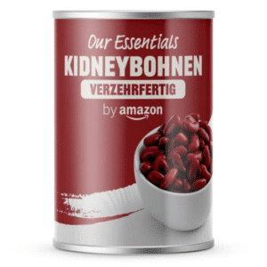 by Amazon Kidneybohnen, 410 g, ab 0,63€ pro Dose = günstiger als beim Discounter! 🤩🚀