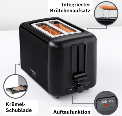 Bosch Kompakt Toaster DesignLine