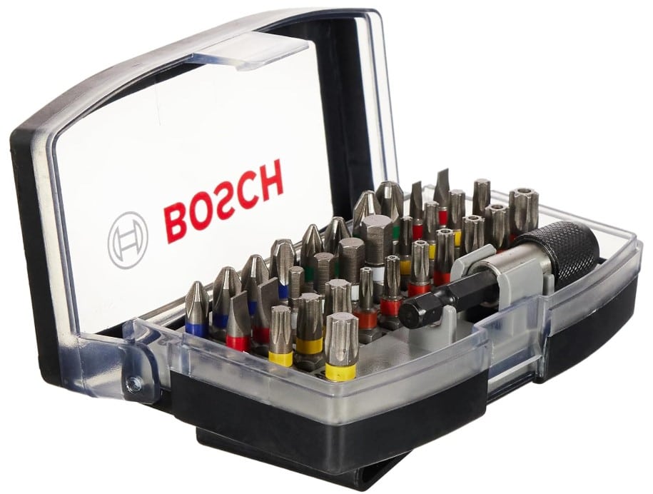 Bosch Schrauberbit-Set, geöffnete Packung