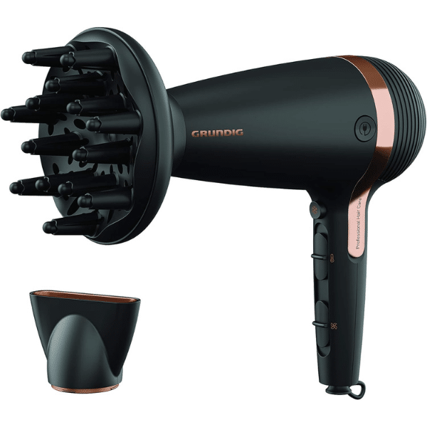 GRUNDIG Naturashine Ionic Föhn 💈 HD 7081 mit 3 Temperaturstufen für 22€ (statt 25€)