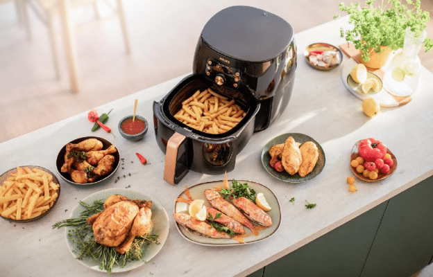 Heißluftfritteuse Philips Airfryer XXL HD9867/90