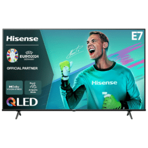 Hisense 65E7NQ 164 cm (65 Zoll) Fernseher, 4K UHD, QLED, HDR10, Dolby Vision Atmos, für 449€! 🚀🤩