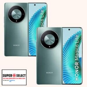 Eff. gratis 🚀 2x Honor Magic 6 Lite 5G (256GB) für 29€ + 25GB 5G/LTE Allnet + Zusatzkarte für 11,99€/Monat (Super Select S On)