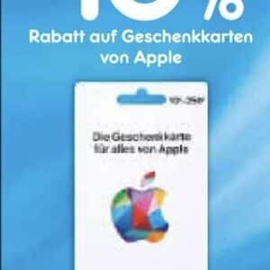 Netto: 10% Rabatt auf Apple Geschenkkarten (in Form von Einkaufsgutschein)