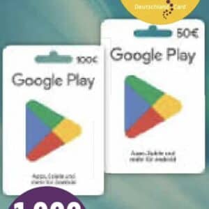 Netto: Extra Deutschland Card Punkte für Google Play Geschenkkarten