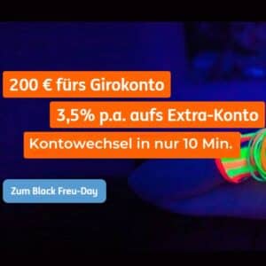 Zu krass:🤑 ING Girokonto mit 200€ Startguthaben