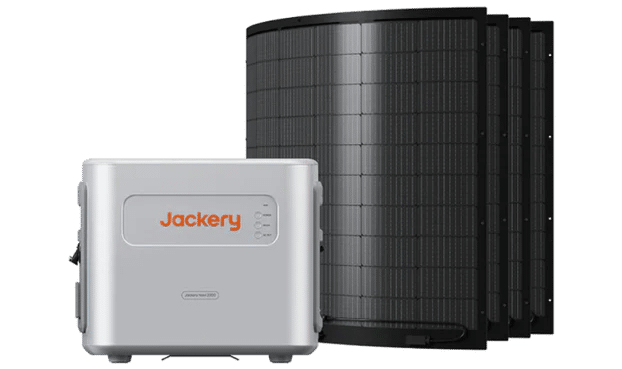 Jackery Navi 2000 Balkonkraftwerk + 800  Watt flexibles Solarpanel Set