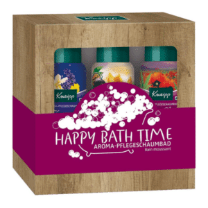 52% Ersparnis! 😍 Kneipp Happy Bath Time Schaumbad Geschenkpackung mit 3 x 100ml, für nur 3,83€ 🛀