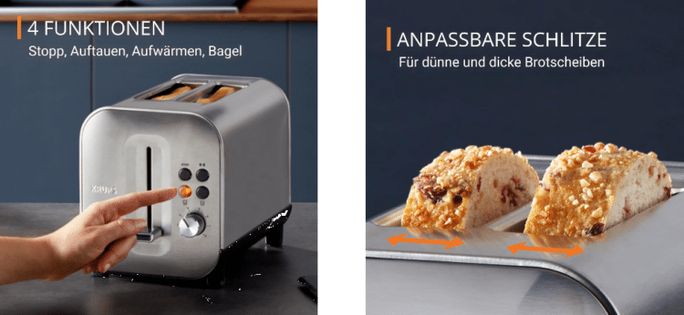 Krups KH682D Excellence Toaster