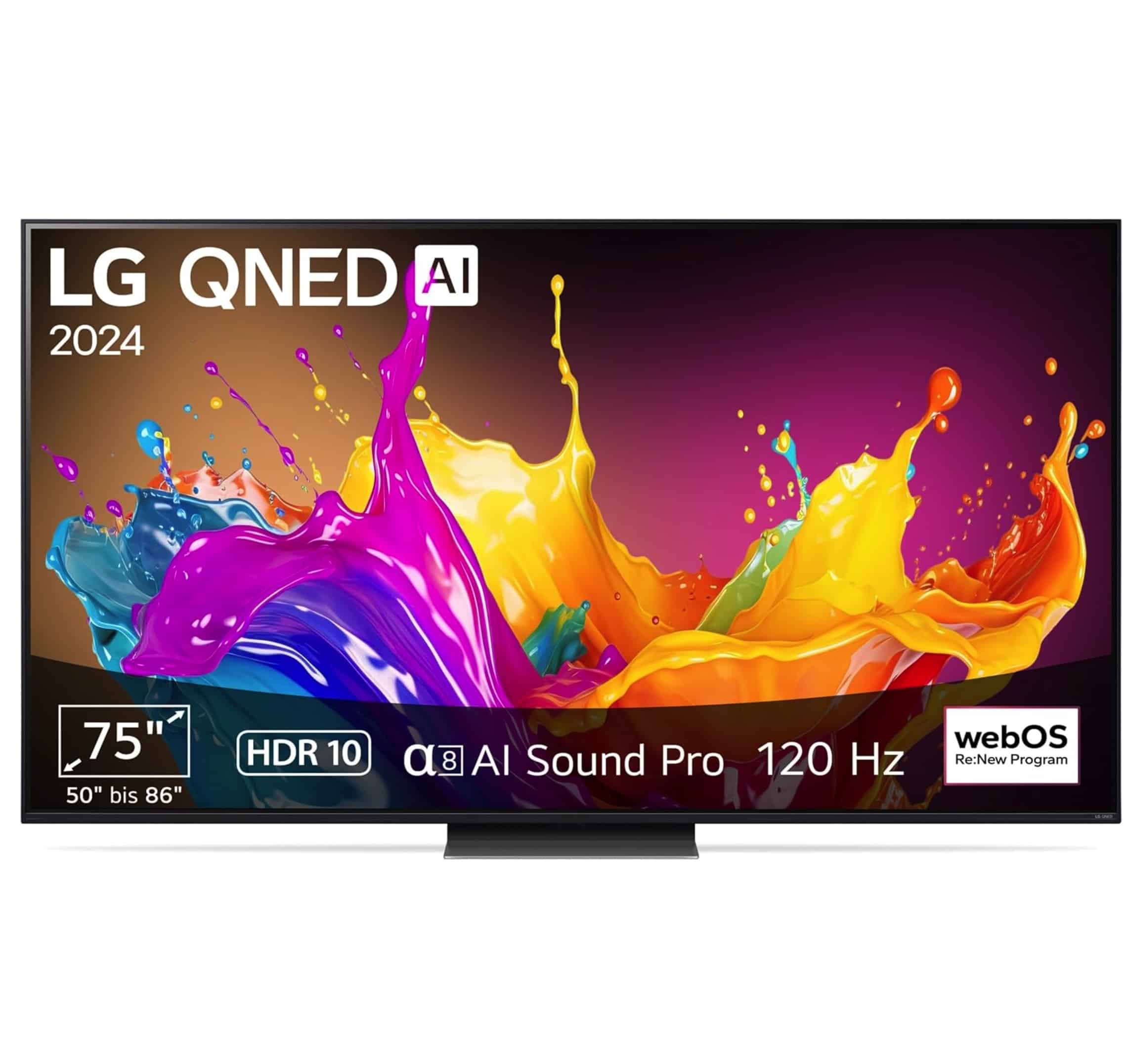 Thumbnail LG QNED86T6A  - 75 Zoll QNED TV