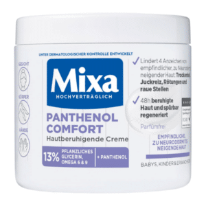 Hautberuhigende Creme: Mixa Panthenol Comfort 400ml für 5,63€ (statt 7,95€)