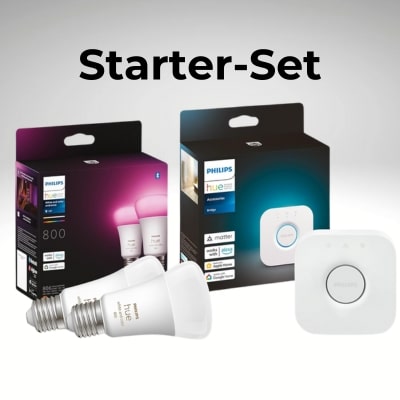 Thumbnail 💡 Philips Hue White &amp; Color Ambiance E27 Starter Set nur 69,99€ (statt 78€)