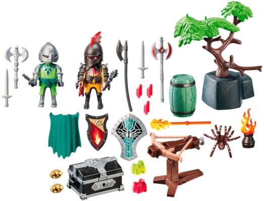 Playmobil Knights StarterPack Kampf um den Ritterschatz