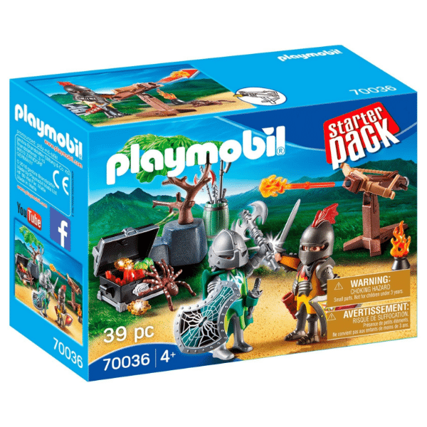 Thumbnail Playmobil Knights StarterPack Kampf um den Ritterschatz für 18,94€ (statt 37€)