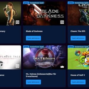 Extrem viele gratis Games mit Prime Gaming - z.B. Tomb Raider: Anniversary, Dishonored Definitive Edition, Mafia Definitive Edition, Guardians of the Galaxy, A Plague Tale: Innocence uvm.