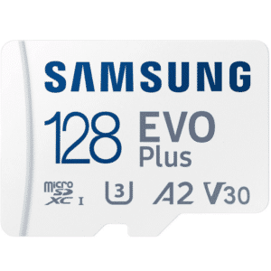 SAMSUNG EVO Plus (2024) Micro-SD Speicherkarte mit 128 GB (160 MB/s)