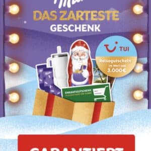 Milka-Produkte im Wert von mindestens 5 € kaufen und garantiert etwas gewinnen