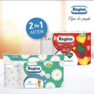 2 für 1 Aktion - Regina-Produkte testen und Geld zurückerhalten! 🌸