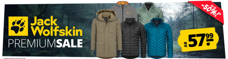 Jack Wolfskin Sale bei SportSpar