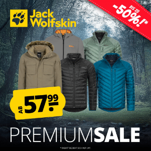 Thumbnail Bis zu 50% Rabatt im Jack Wolfskin Sale bei SportSpar