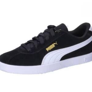 PUMA Unisex Kinder Club Ii Jr Sneaker in schwarz / weiß für 25,46€ (statt 46,90€)