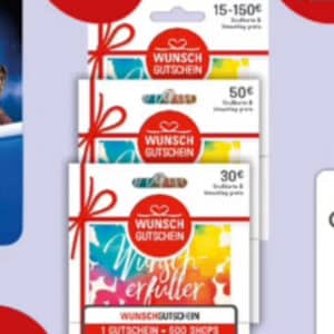 [REWE-Kartenwelt &#043; Payback] 16fach Punkte auf Wunschgutscheine von 25.11.24-01.12.24